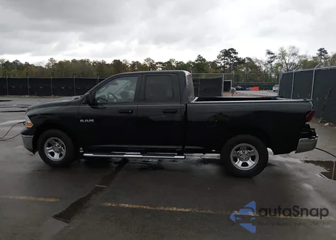 2010 Dodge Ram 1500 St из США, поврежденный, VIN 1D7RB1GK9AS248354